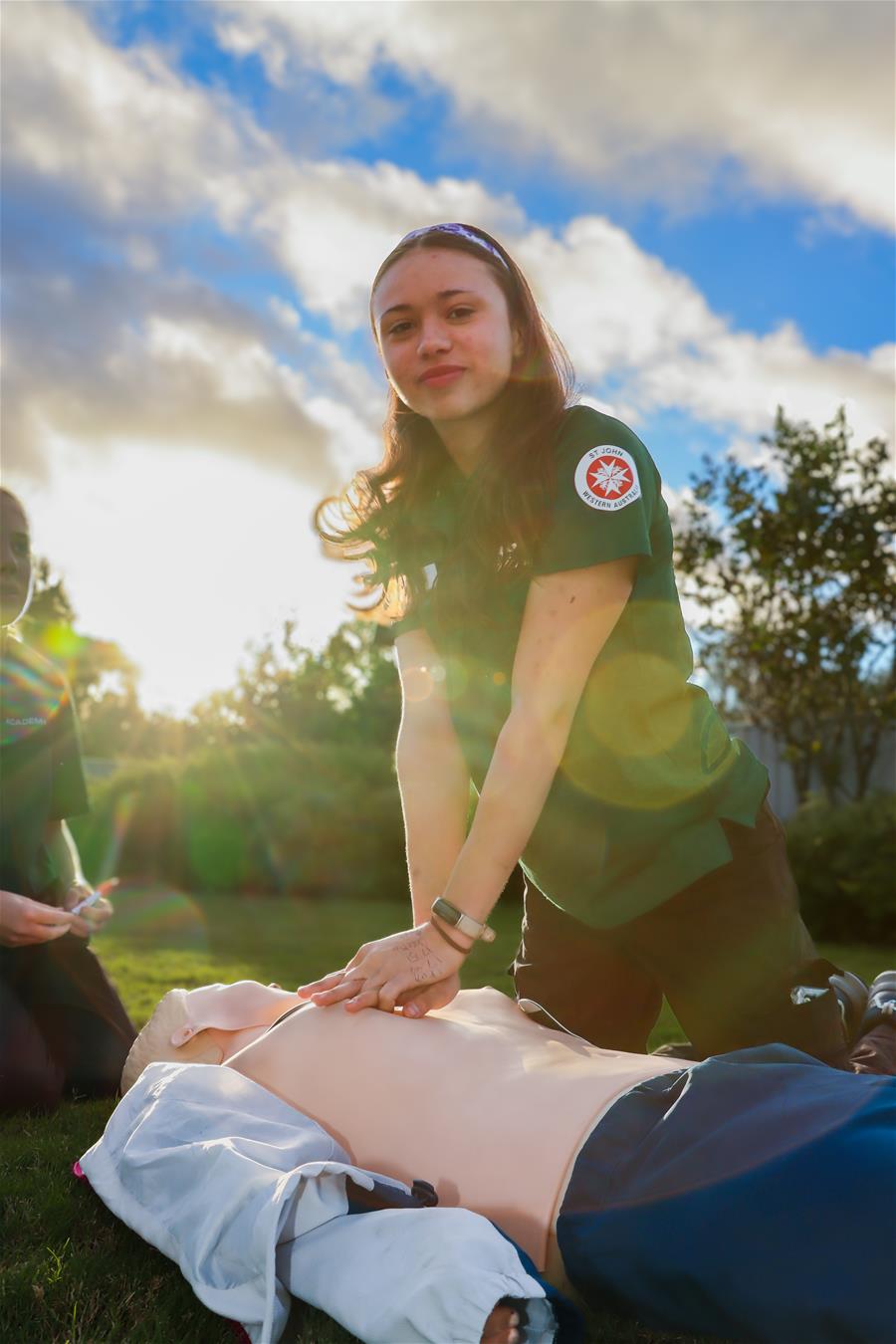 Emergency situation at an event