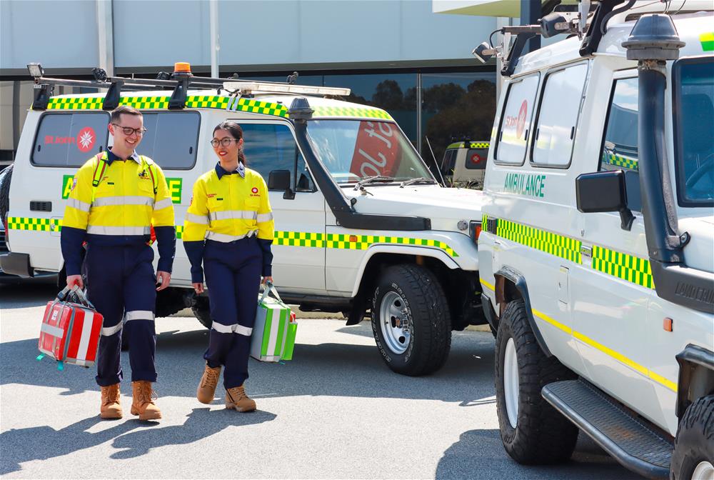 Emergency first aid training in action