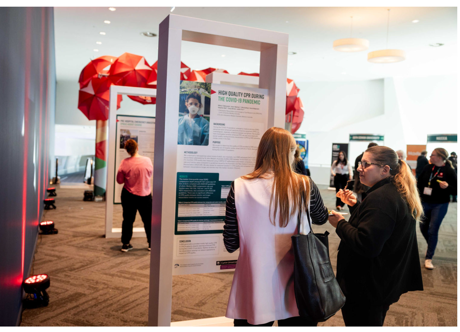 Emergency situation at an event