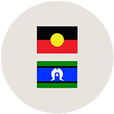 aboriginal and torrest st islander flags icon