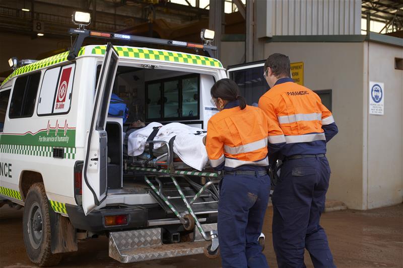 Emergency situation at an event