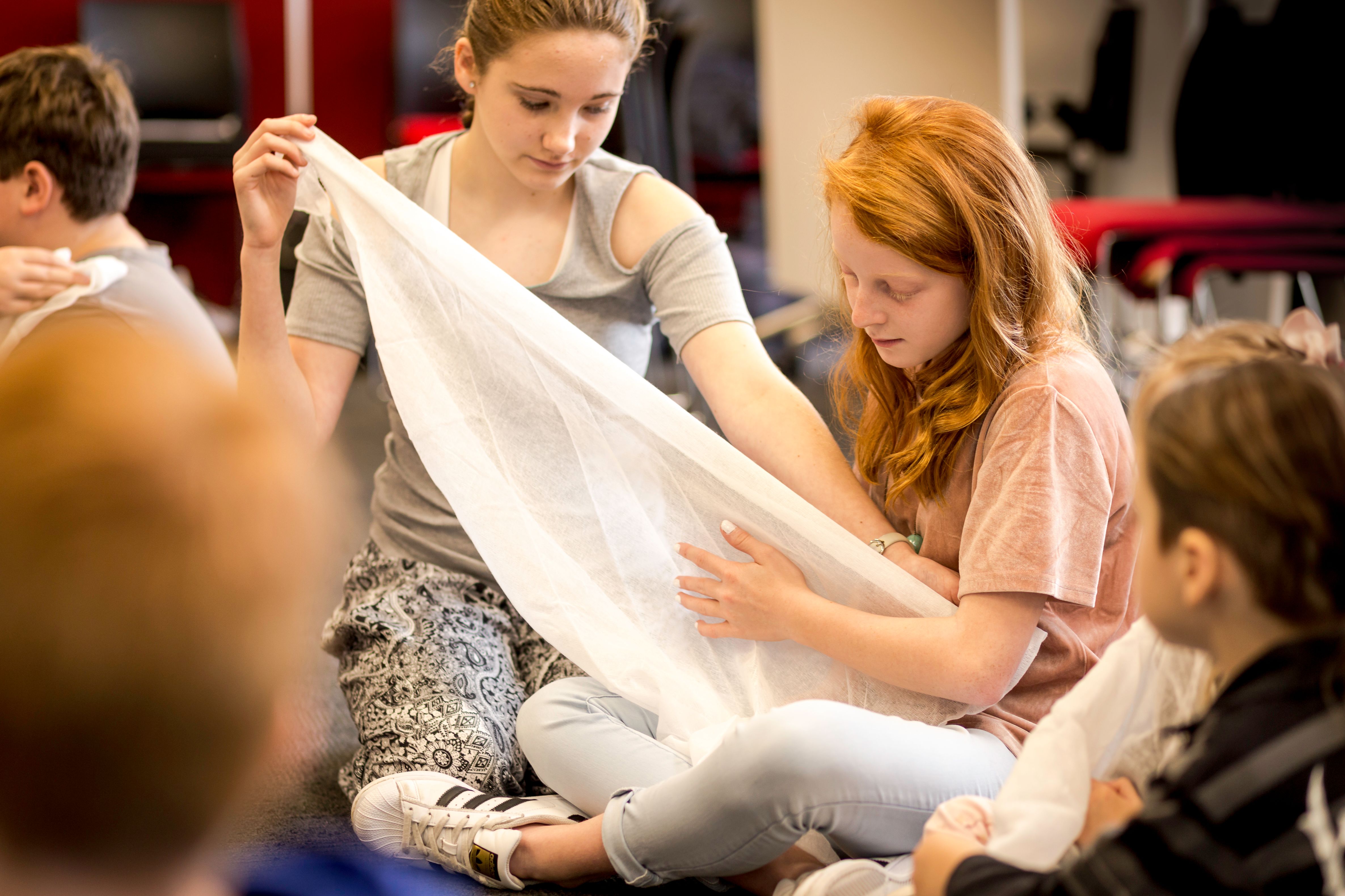 Emergency first aid training in action