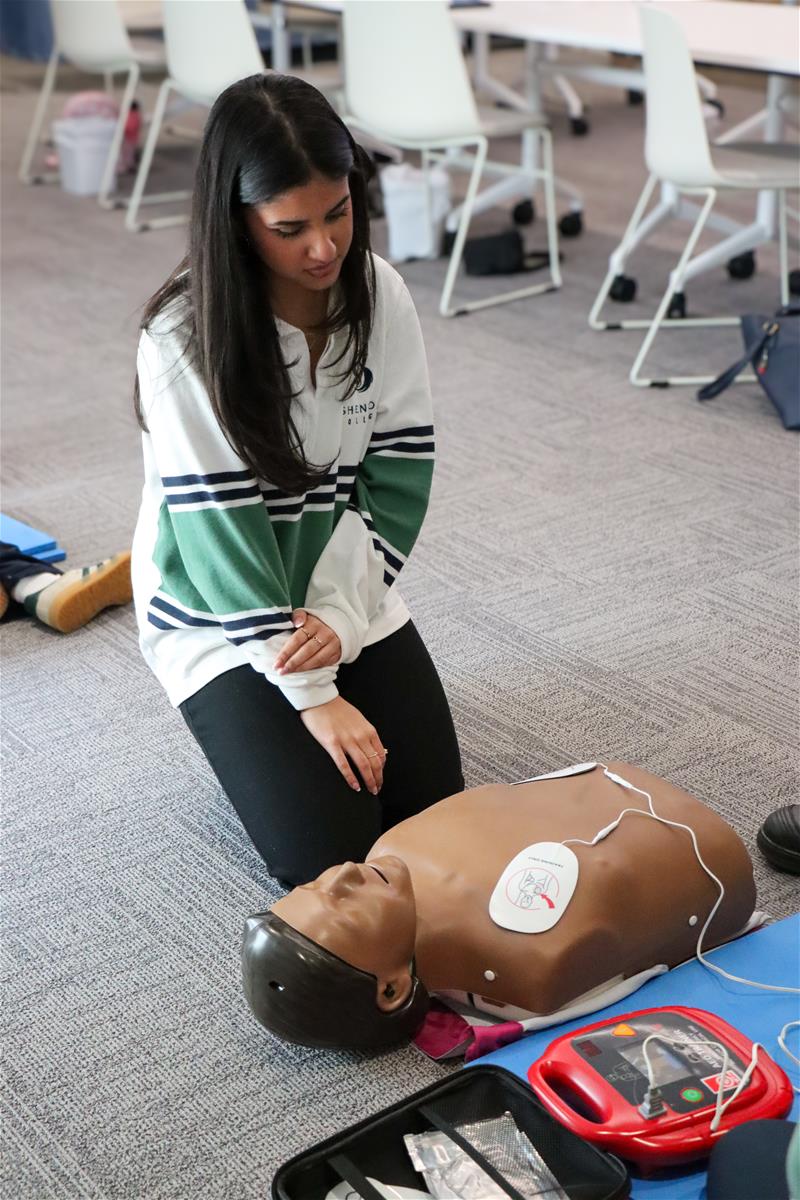 Emergency situation at an event