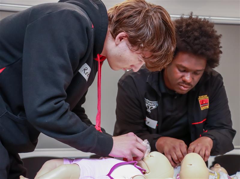 Emergency situation at an event